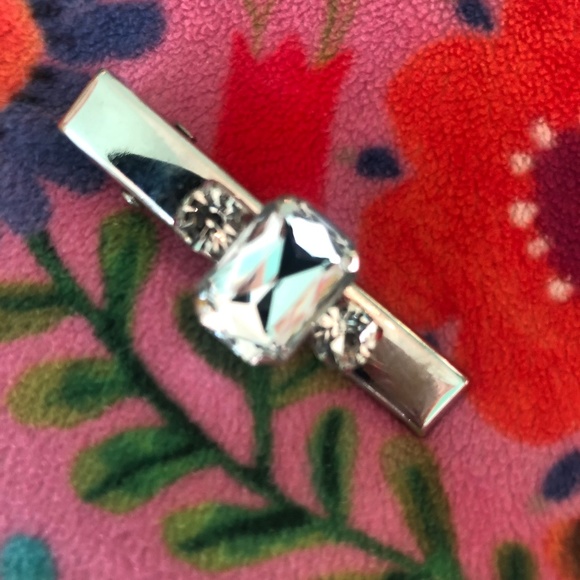 Joyfolie "Hair Clip in Diamonds & Silver" - Picture 1 of 3